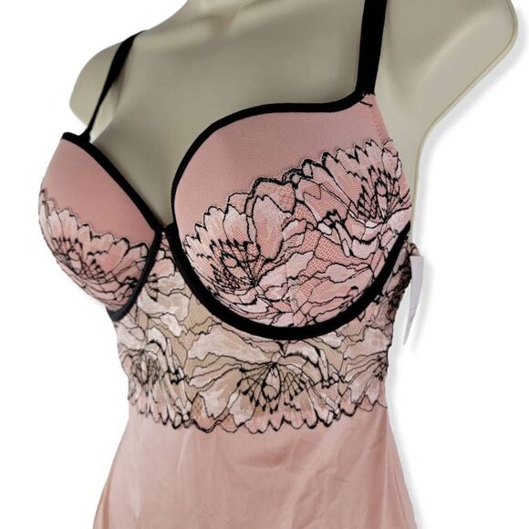 Auden Pink  Lace  Teddy Medium - Picture 4 of 4